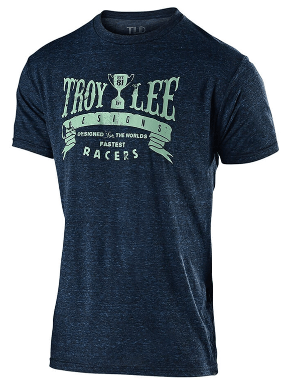 Polera Trophy Racers Midnight Blue Troy Lee - Rideshop