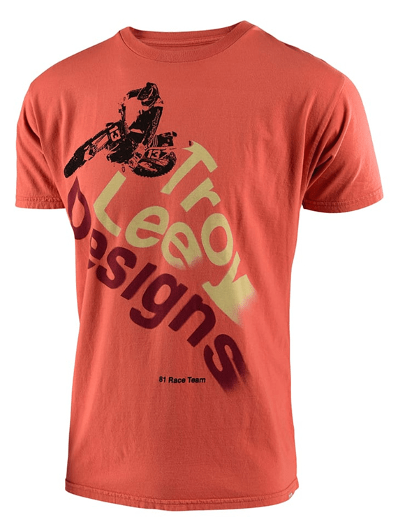 Polera Troy Lee Barlow Rust - Rideshop