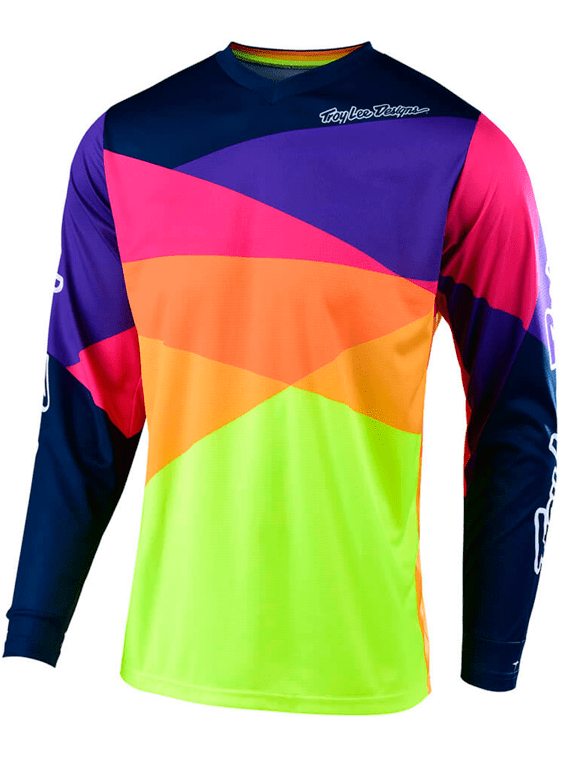 Polera Troy Lee Gp Jet Yellow /Navy Niños - Rideshop