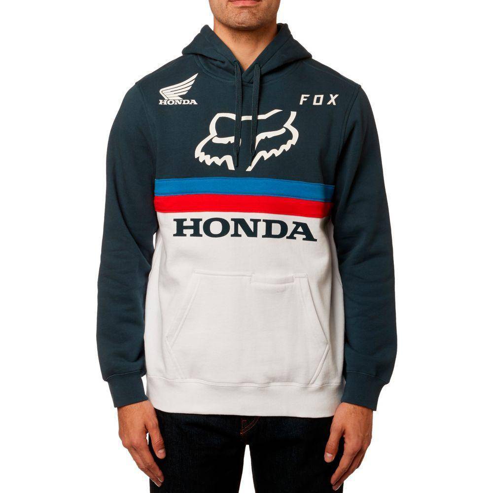 Poleron Lifestyle Fox Racing Honda Azul Blanco Fox Racing - Rideshop