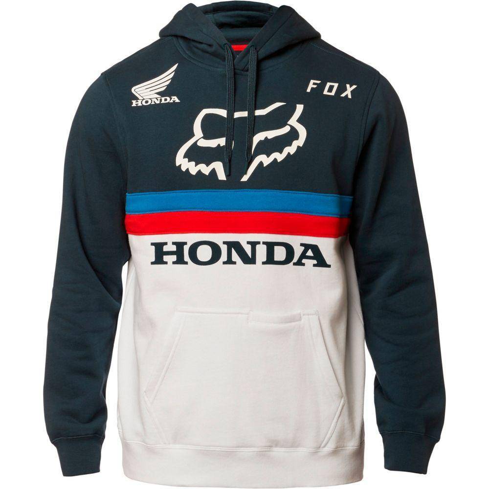 Poleron Lifestyle Fox Racing Honda Azul Blanco Fox Racing - Rideshop