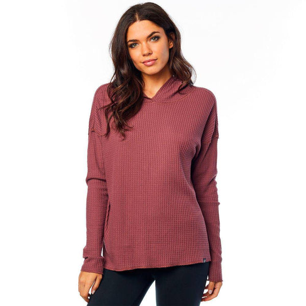 Poleron Lifestyle Mujer Pull Me Over Rosado Fox.-Rideshop