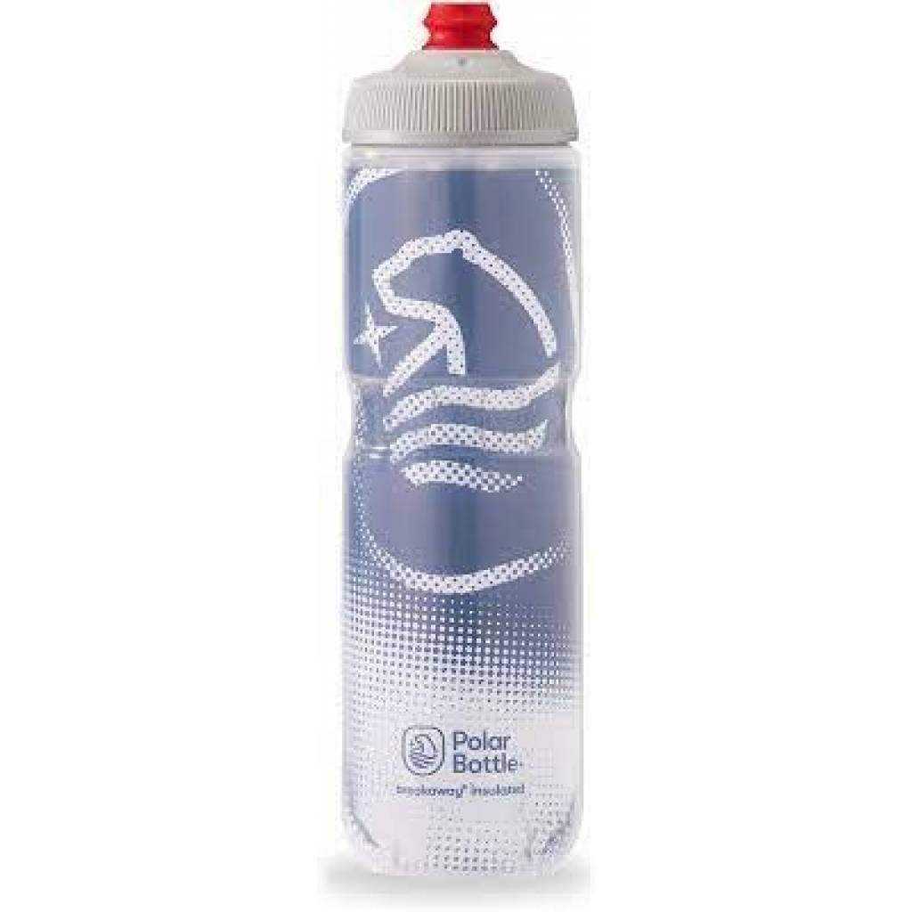 Polar Bottle Botella Breakaway Insulated 700Ml Big Bear Navy Blue/White - Rideshop