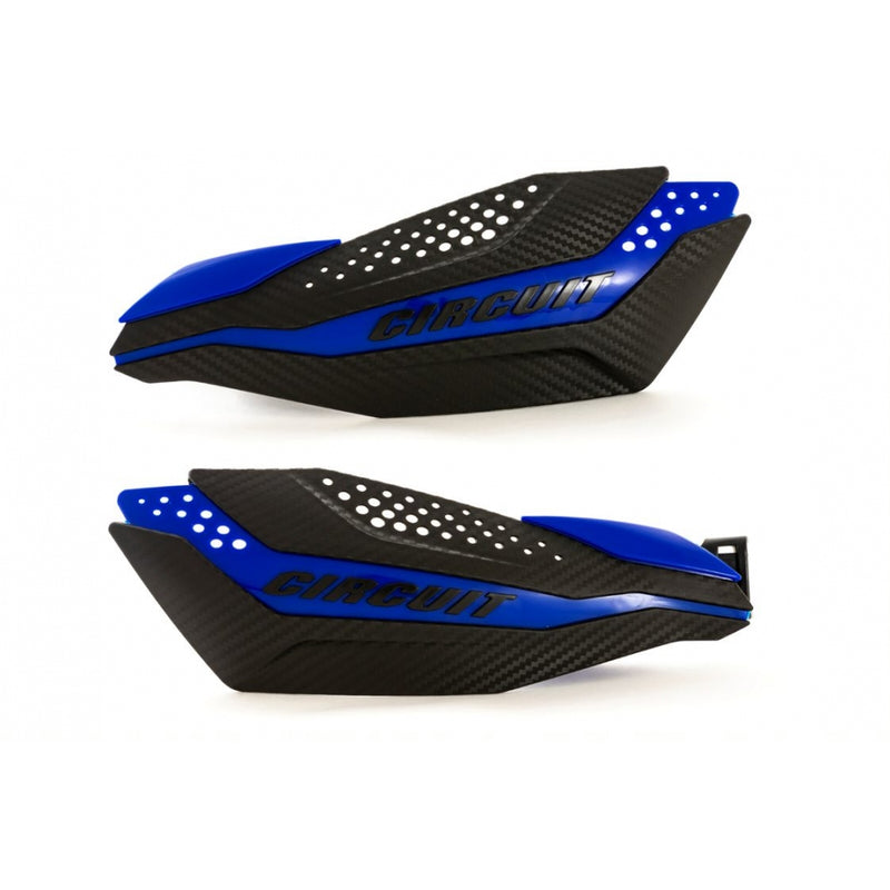 Circuit Protector de Manos Dakar Carbon / Azul - Rideshop