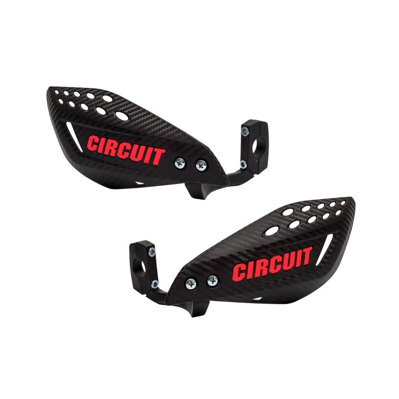 Circuit Protector de Manos Vector Carbon / Rojo - Rideshop