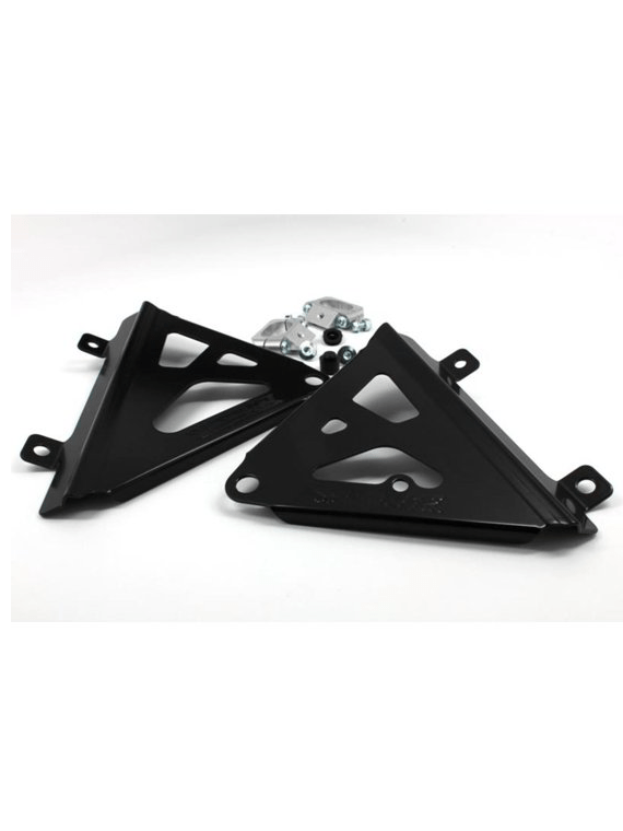 Protectores De Radiador Works Connection Negro Crf 450R 15-16 - Rideshop