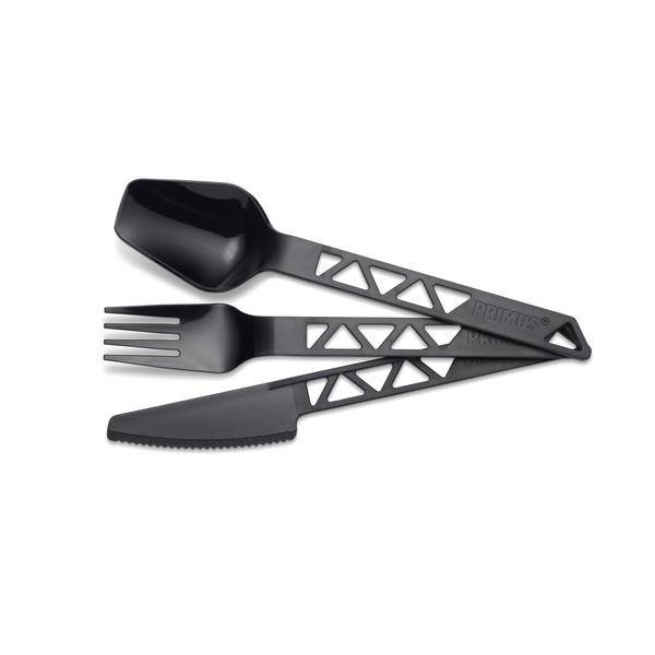 Primus Set De Cubiertos Lightweight Trailcutlery Black - Rideshop