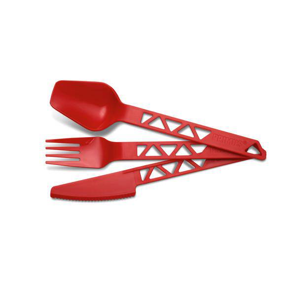 Primus Set De Cubiertos Lightweight Trailcutlery Red - Rideshop