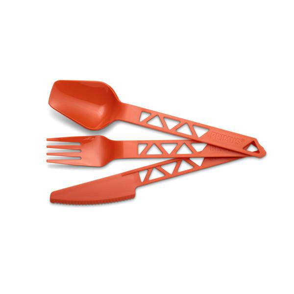 Primus Set De Cubiertos Lightweight Trailcutlery Tangerine - Rideshop