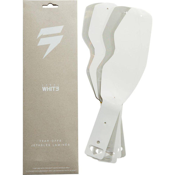 Repuesto Antiparra Whit3 Tear Off 20 Unidades Transparente Shift - Rideshop