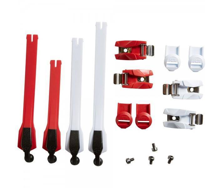 Repuestos Botas Moto Instinct Strap Kit (8U) Rojo Fox Racing - Rideshop