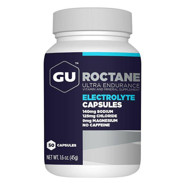 Roctane Electrolyte Capsules, 50ct Bottle GU-Rideshop