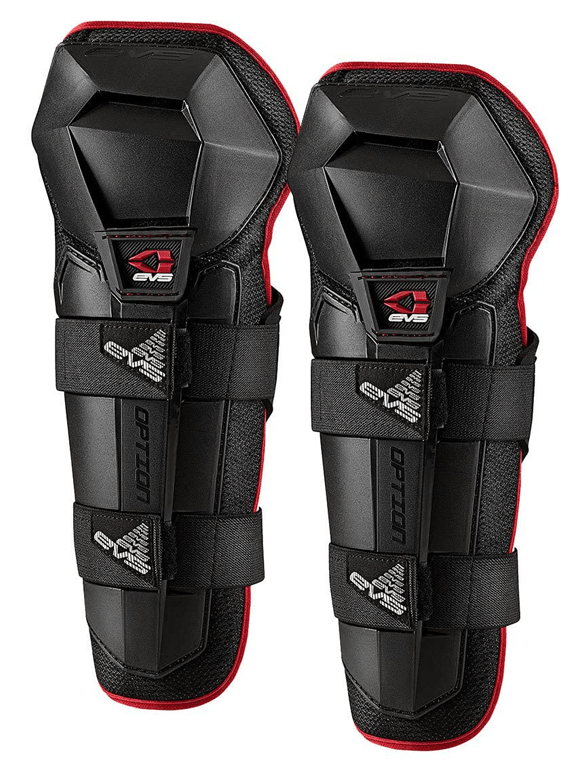 Rodilleras Evs Option Niño Negra - Rideshop