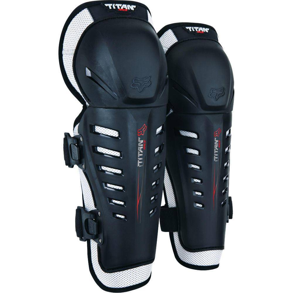 Rodilleras Moto Niño Titan Race Negro Fox Racing - Rideshop