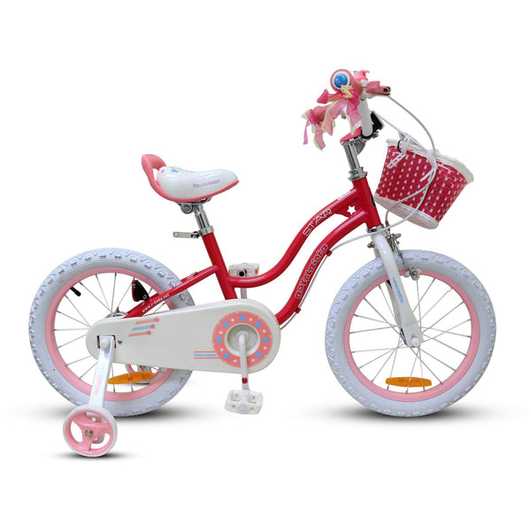 ROYAL BABY - BICICLETA STAR NIÑA ARO 16 ROSA - Rideshop