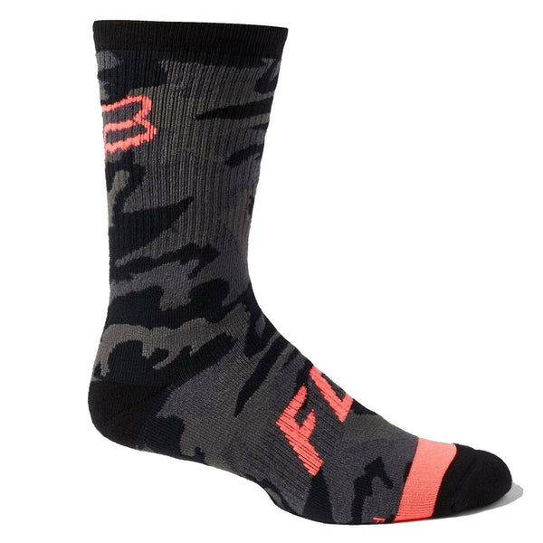 Calcetines Bicicleta 8 Defend Negro Fox Racing - Rideshop