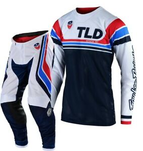 Traje de Moto Se Air Seca White / Dark Navy Troy Lee Designs - Rideshop