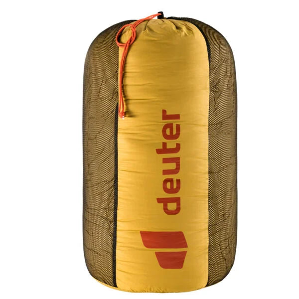 Deuter Saco De Dormir Astro Pro 1000 El / Zip Left Turmeric-Redwood - Rideshop