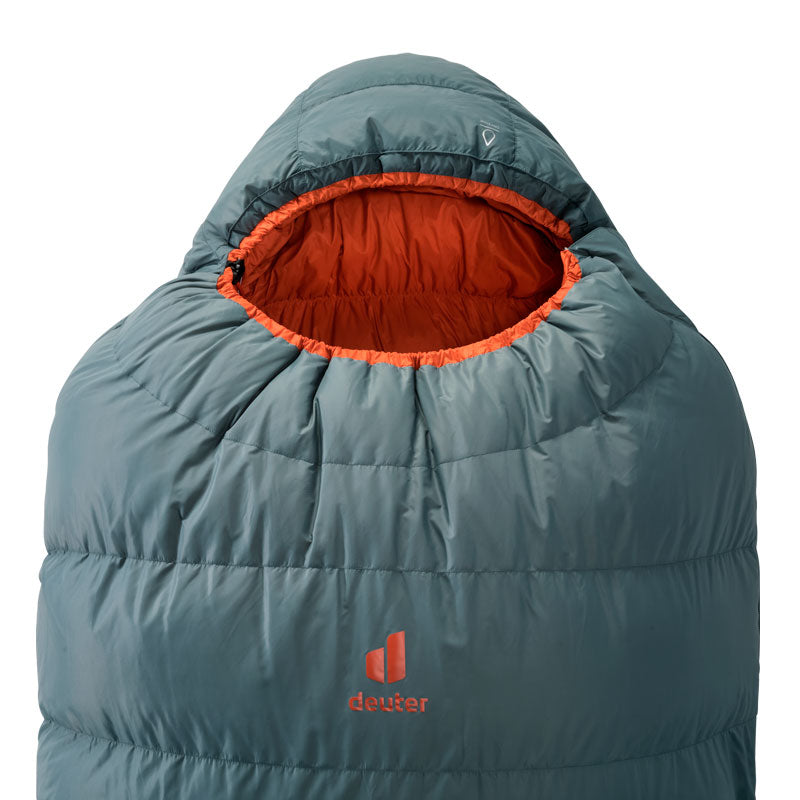 Deuter Saco de Dormir Astro Pro 600 -11°C L Teal-Paprika - Rideshop