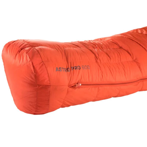 Deuter Saco De Dormir Astro Pro 600 Sl / Zip Left Paprika-Redwood - Rideshop
