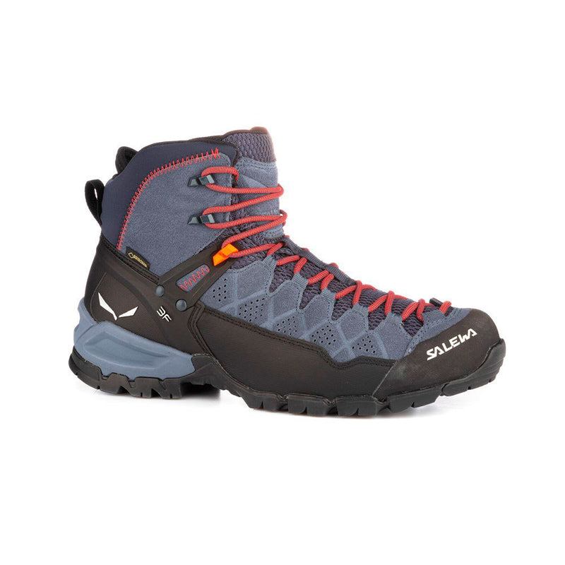 Zapatillas Ms Alp Trainer Mid Gtx Ombre Blue/Fluo Orange Salewa - Rideshop