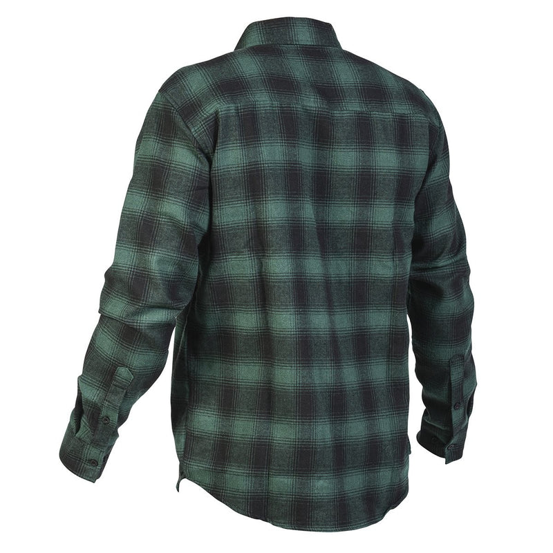 Camisa Franela Saturday Night Special Green/Black Fasthouse - Rideshop