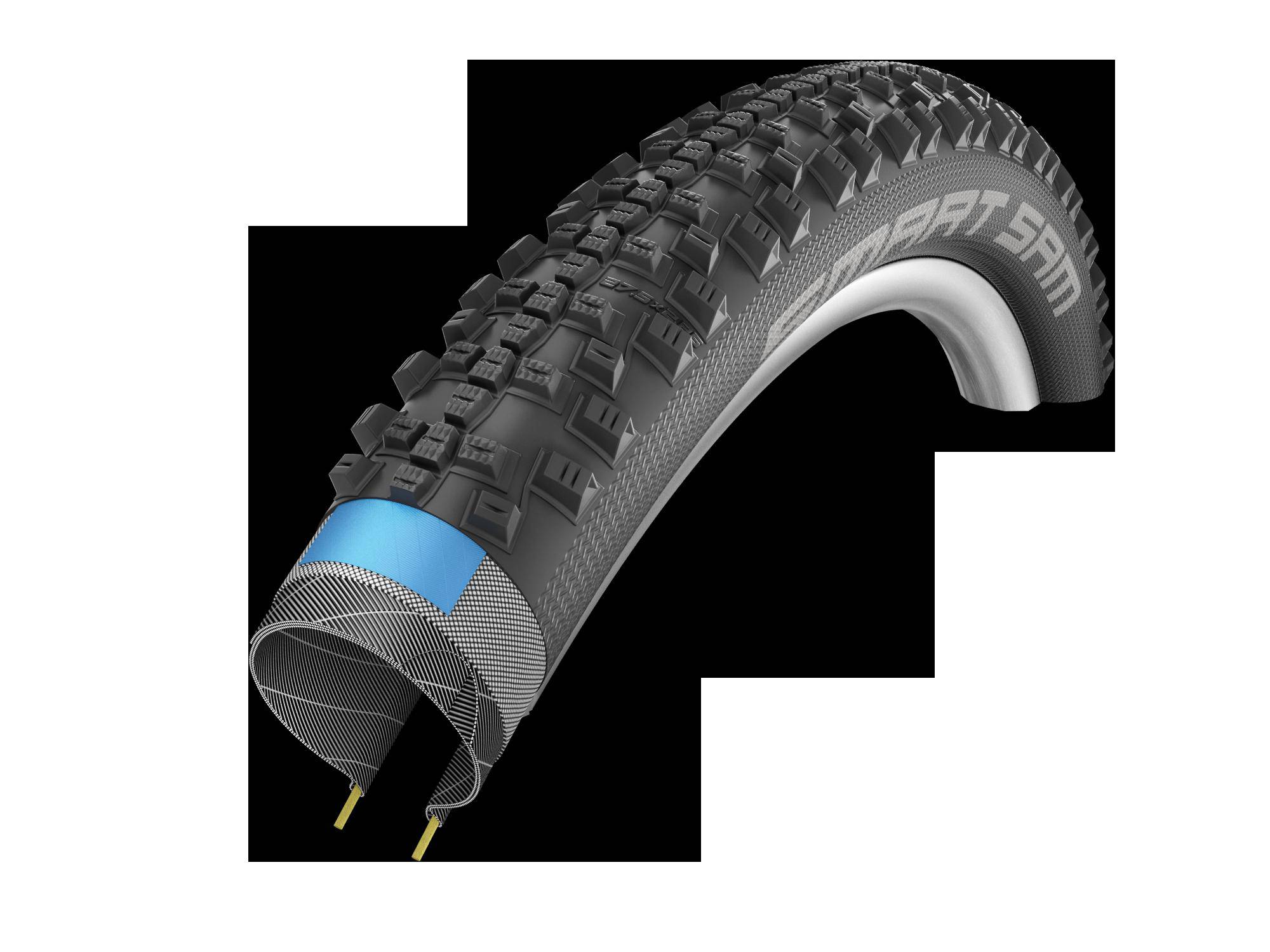 Schwalbe SMART SAM DD RaceGuard Folding ADDIX 27.5x2.25"-Rideshop