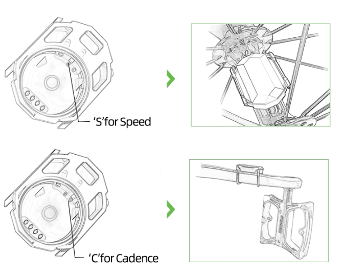 Sensor Dual Cadencia Y Velocidad ThinkRider-Rideshop
