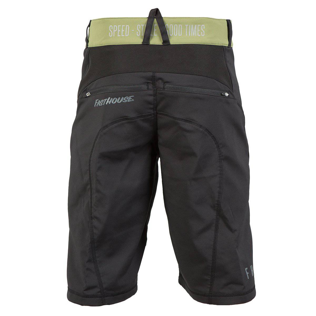 Short Bicicleta Crossline Negro Fast House - Rideshop