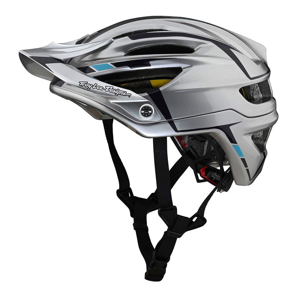 Casco de Bicicleta A2 Mips Silver Silver / Burgundy Troy Lee Designs - Rideshop