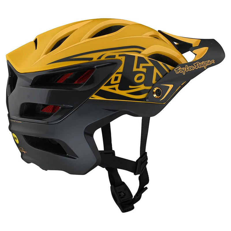 Casco de Bicicleta A3 Uno Amarillo Troy Lee Designs-Rideshop