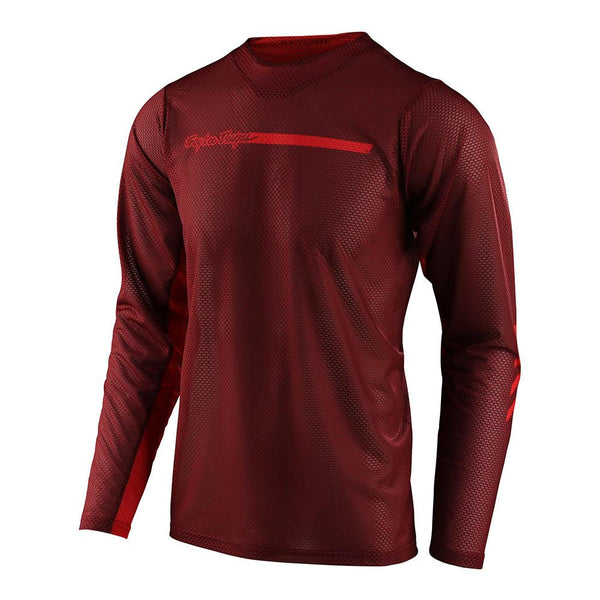 Polera de Bicicleta Skyline Air Channel Burdeo Troy Lee Designs - Rideshop