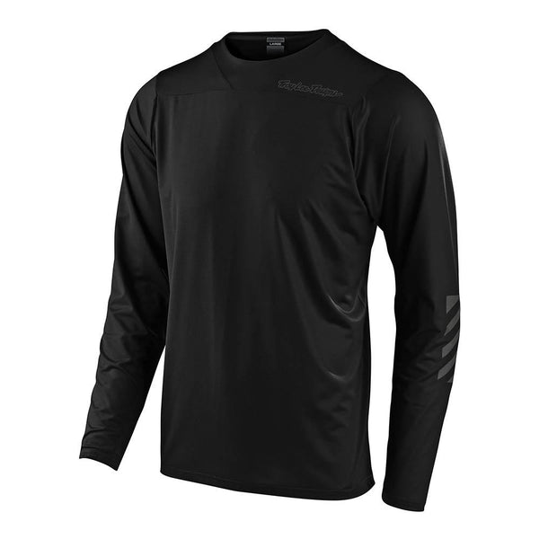 Polera de Bicicleta Skyline Ls Solid Negro Troy Lee Designs - Rideshop