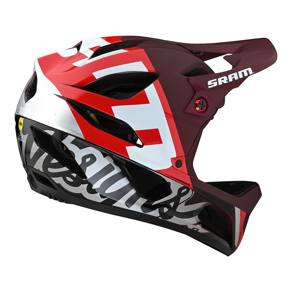 Casco Bicicleta Stage Mips Nova Sram Burgundy Troy Lee Designs - Rideshop