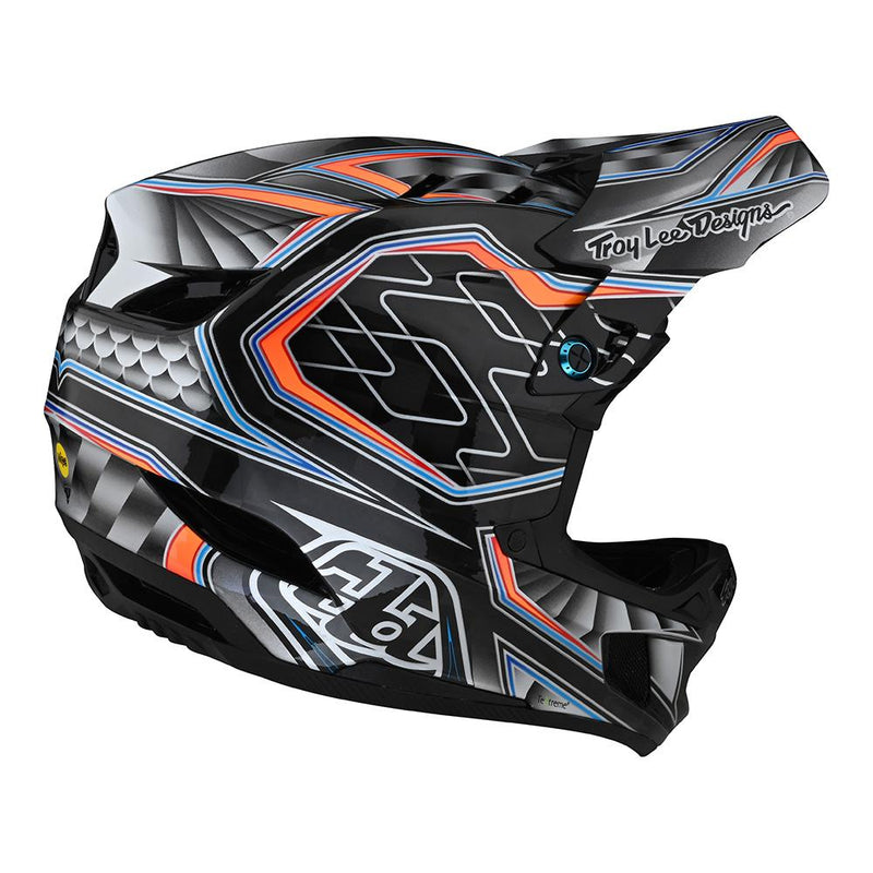 Casco de Bicicleta D4 Carbon Lowrider Negro Troy Lee Designs - Rideshop