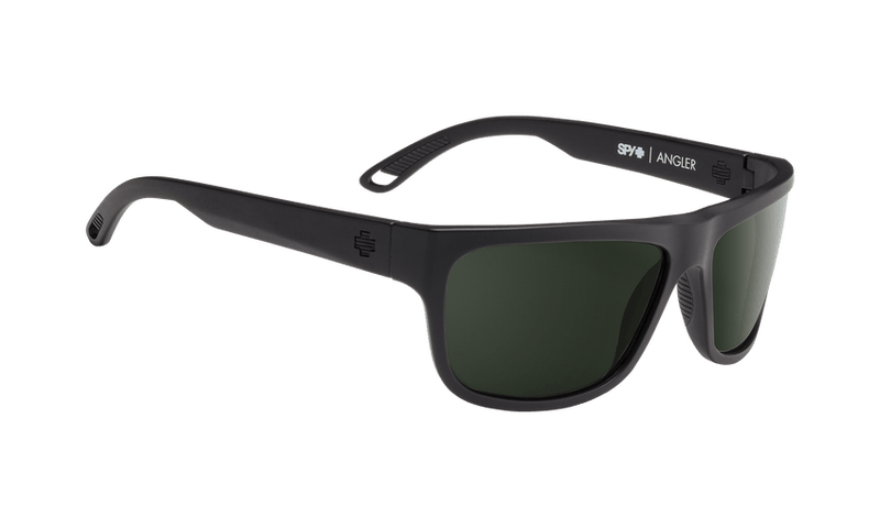 SPY EYEWEAR ANGLER BLACK - HAPPY GREY GREEN2014 - Rideshop