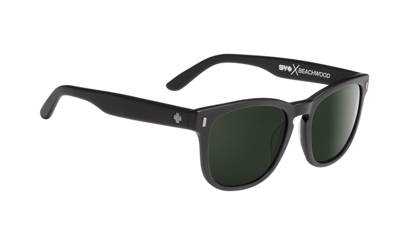 SPY EYEWEAR BEACHWOOD MATTE BLACK - HAPPY GRAY GREEN2015 - Rideshop