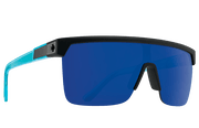 SPY SUN Flynn 5050 Soft Matte Black Translucent Blue - Rideshop