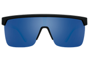 SPY SUN Flynn 5050 Soft Matte Black Translucent Blue - Rideshop