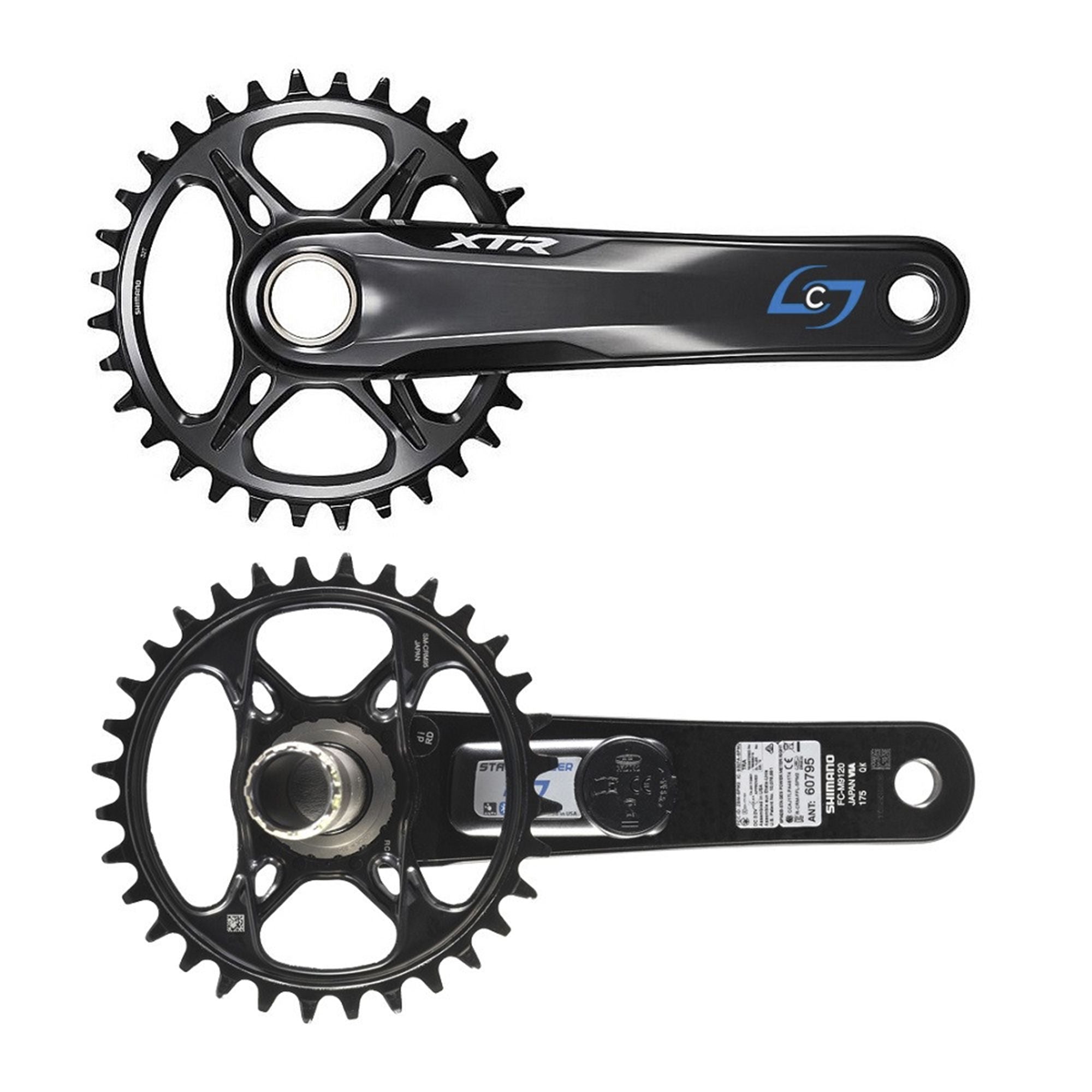 Stages Power LR, XTR 9120, Crankset With Bi-Lateral Power - Rideshop