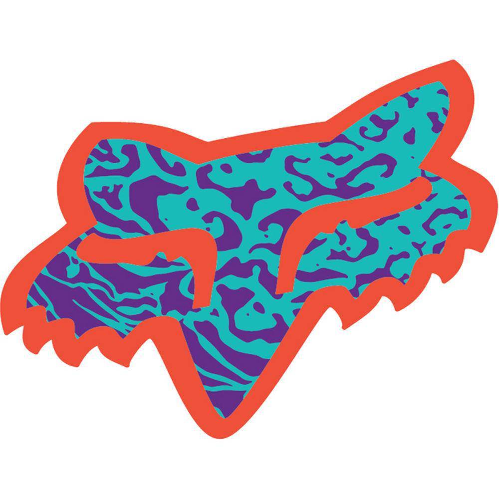 Sticker Celeste Animal Print Fox Racing - Rideshop