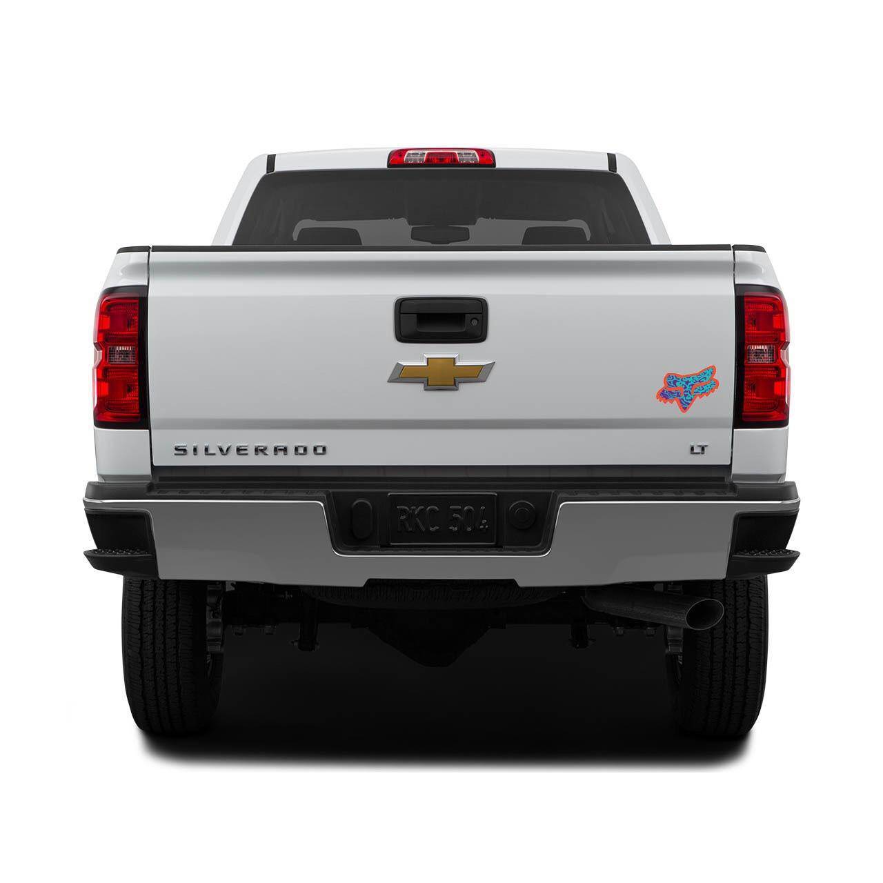 Sticker Celeste Animal Print Fox Racing - Rideshop