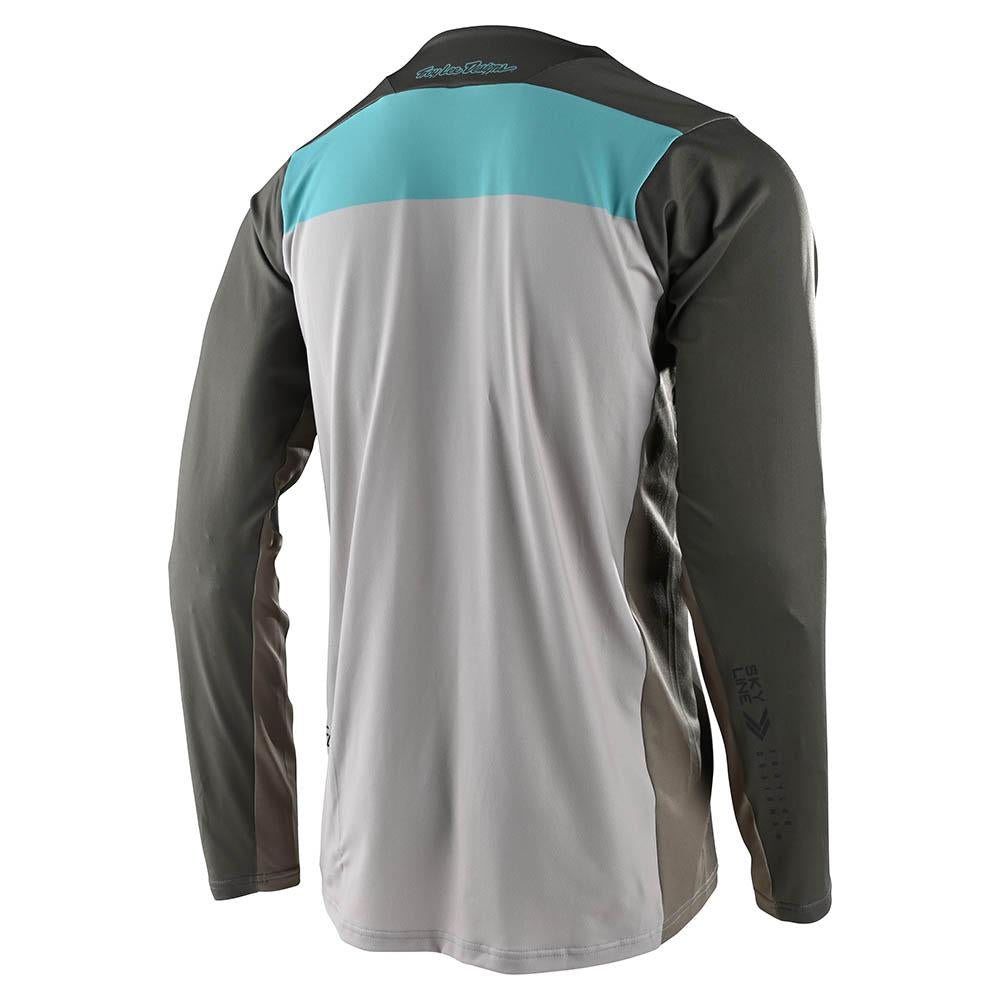 Polera de Bicicleta Skyline Chill Ls Gris Troy Lee Designs - Rideshop