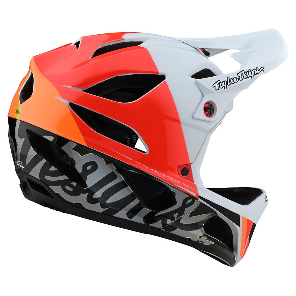 Casco Bicicleta Stage Mips Nova White Troy Lee Designs - Rideshop