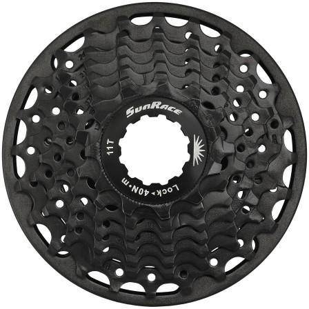 SUN RACE - PIÑON  CSMDH CASSETTE 7V 11-24T NEGRO-Rideshop