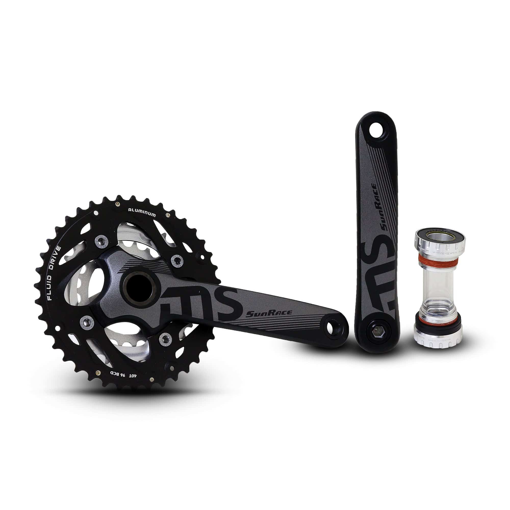 SUN RACE - VOLANTE TRIPLE FCMS50 AL 40/30/22T-Rideshop