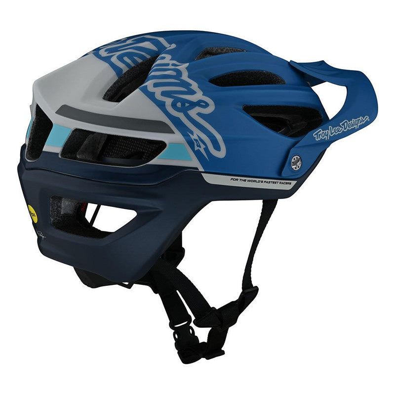 Troy Lee Designs Casco de Bicicleta A2 Mips Silhouette Azul - Rideshop