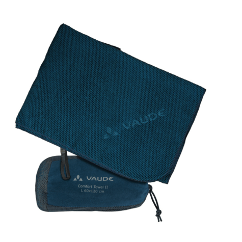 Toalla Comfort II Blue Sapphire Vaude - Rideshop