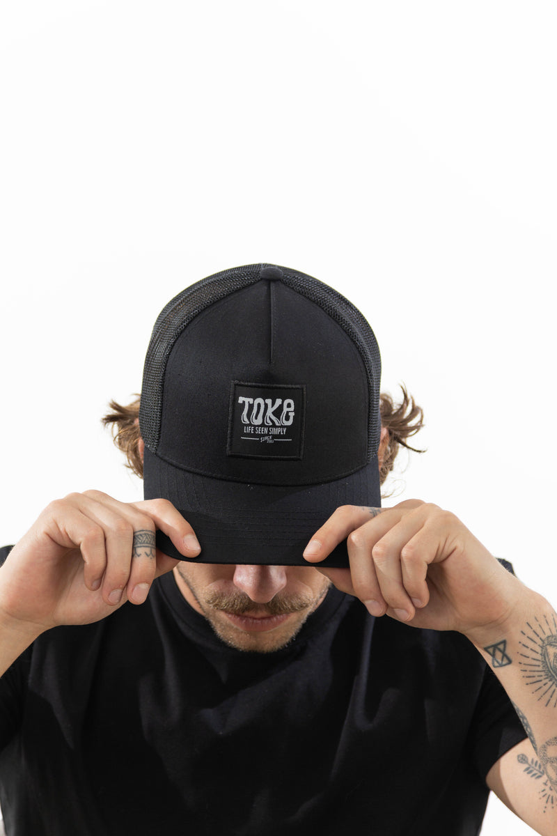 Toke Jockey Trucker Life Seen Simply Negro - Rideshop