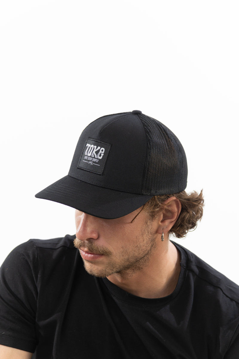 Toke Jockey Trucker Life Seen Simply Negro - Rideshop